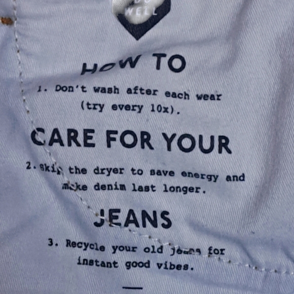 Madewell Curvy Stovepipe Blue Denim Jeans Size 28 Petite - Picture 3 of 4